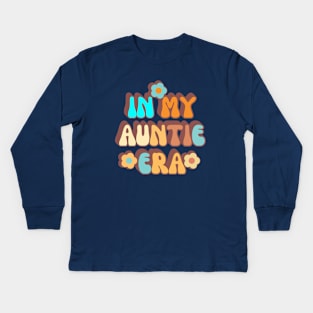 In My Auntie Era Kids Long Sleeve T-Shirt